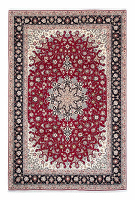 Tappeto Persero - Tabriz - Reale - 319 x 204 cm - rosso scuro