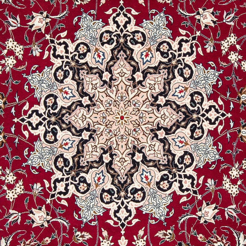 Tappeto Persero - Tabriz - Reale - 319 x 204 cm - rosso scuro