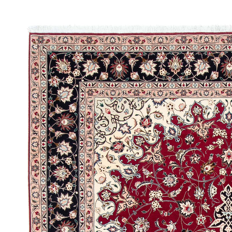 Tappeto Persero - Tabriz - Reale - 319 x 204 cm - rosso scuro