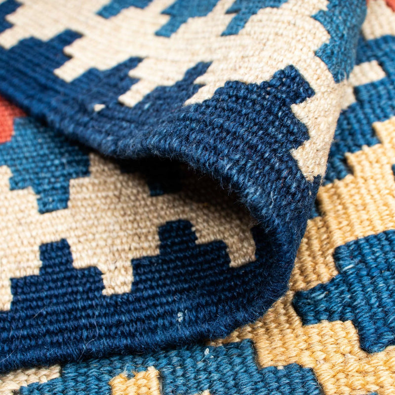 Tappeto Kelim - Orientale - 170 x 115 cm - blu