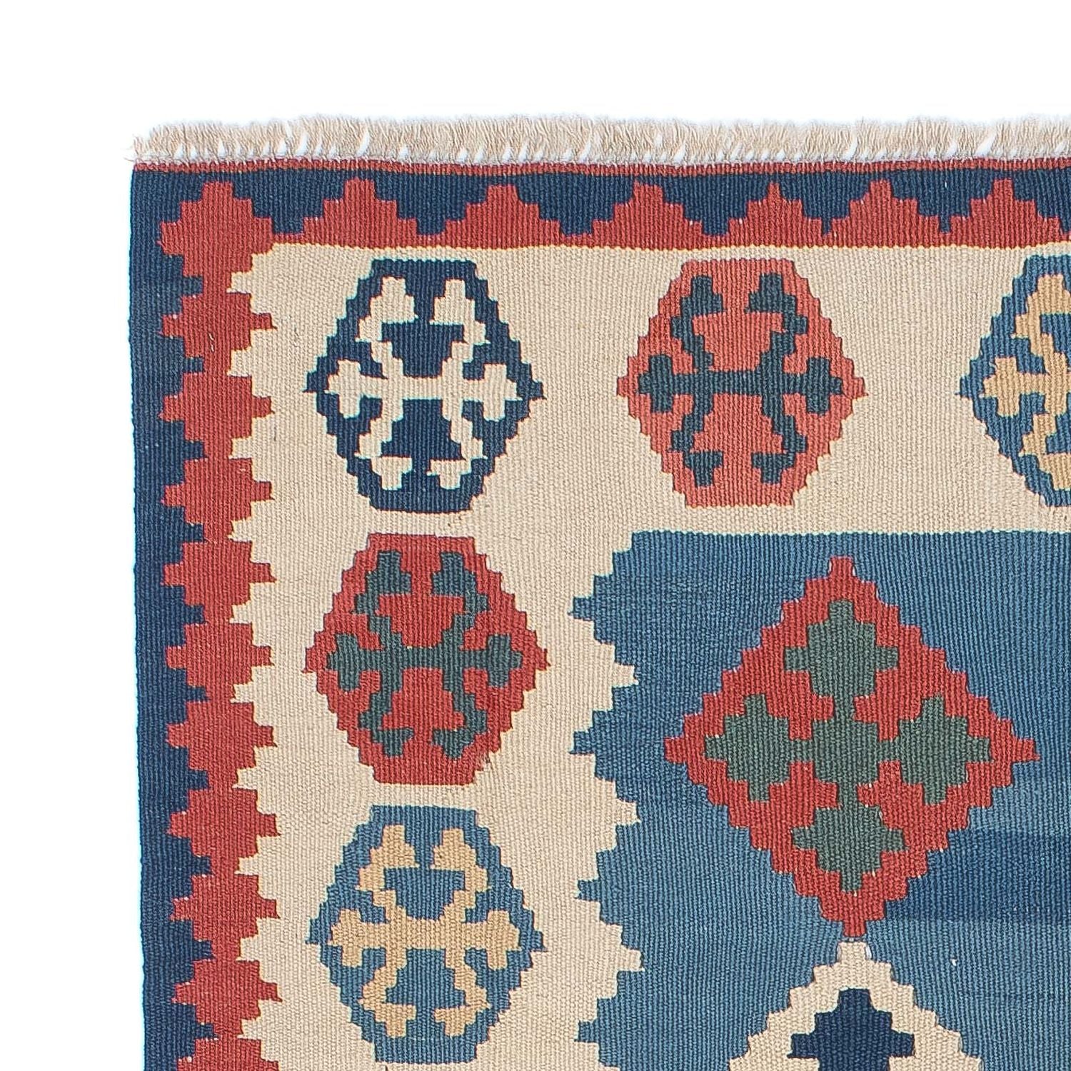 Tappeto Kelim - Orientale - 168 x 115 cm - blu