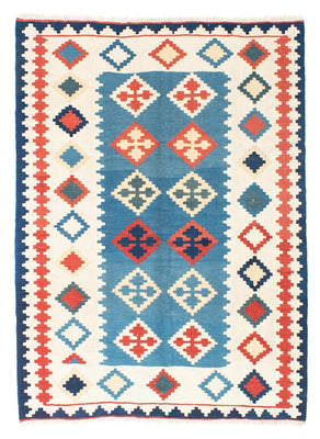 Tappeto Kelim - Orientale - 168 x 122 cm - blu