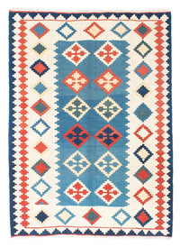 Tappeto Kelim - Orientale - 168 x 122 cm - blu