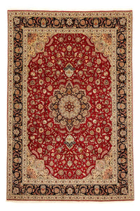 Tappeto Persero - Tabriz - Reale - 367 x 253 cm - rosso scuro