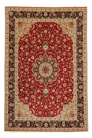 Tappeto Persero - Tabriz - Reale - 367 x 253 cm - rosso scuro