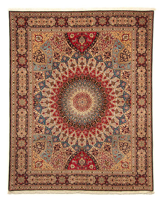 Tappeto Persero - Tabriz - Reale - 255 x 206 cm - marrone chiaro