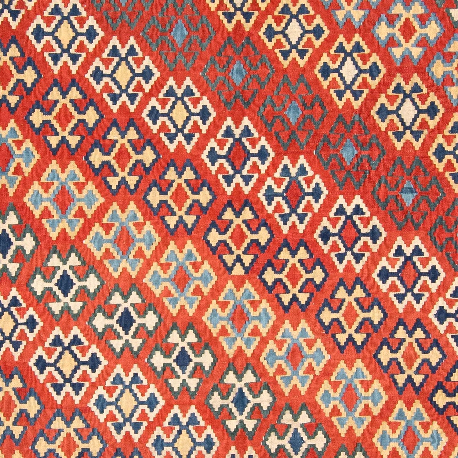 Tappeto Kelim - Orientale - 400 x 293 cm - rosso scuro