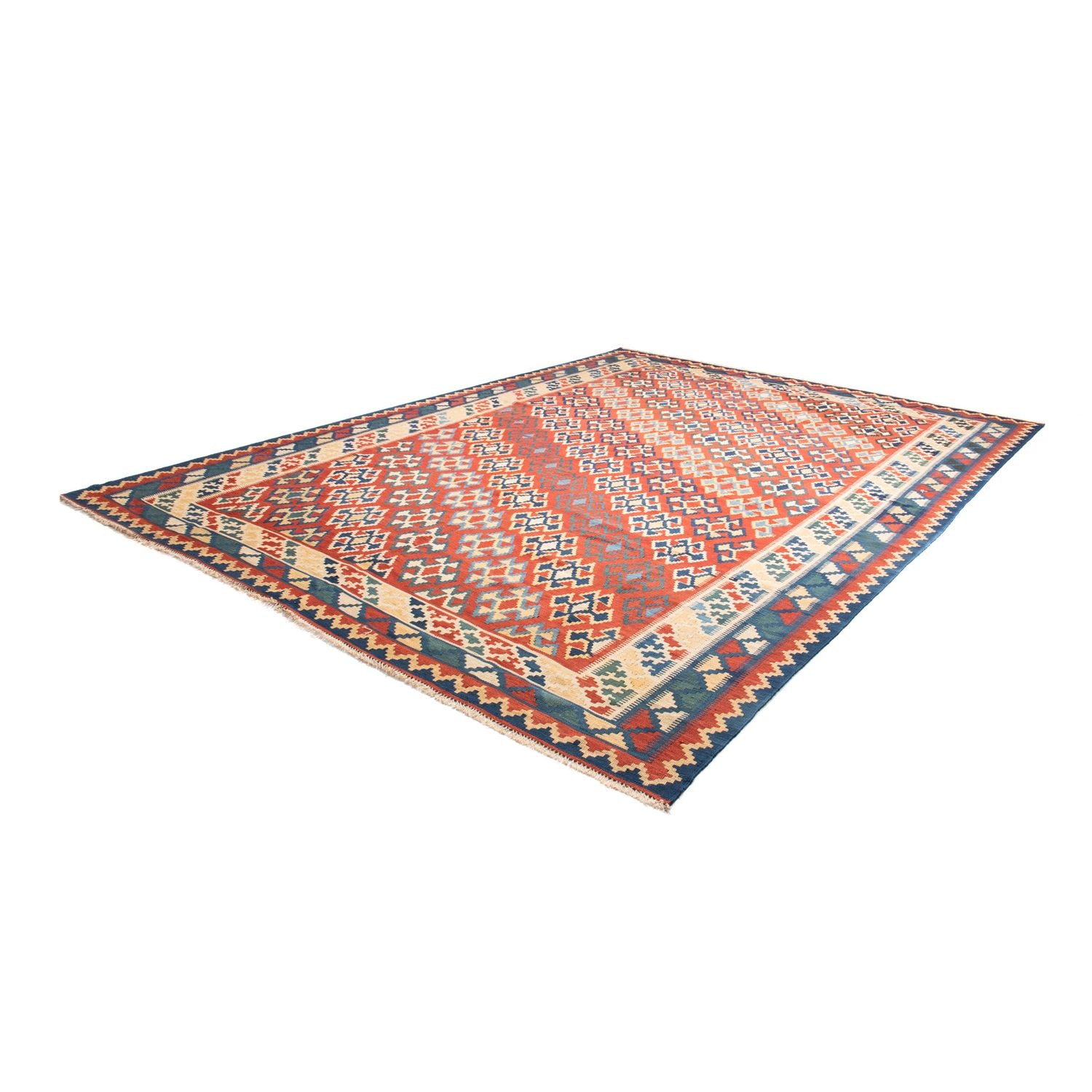 Tappeto Kelim - Orientale - 400 x 293 cm - rosso scuro