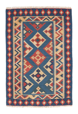 Tappeto Kelim - Orientale - 152 x 106 cm - multicolore