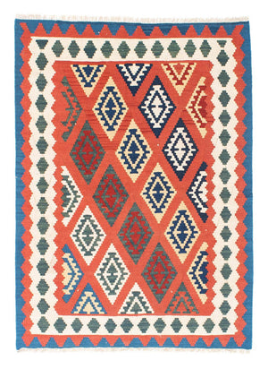 Tappeto Kelim - Orientale - 140 x 105 cm - rosso