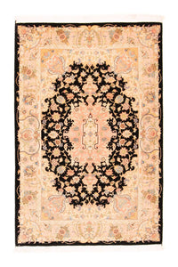 Tappeto Persero - Tabriz - Reale - 154 x 104 cm - nero