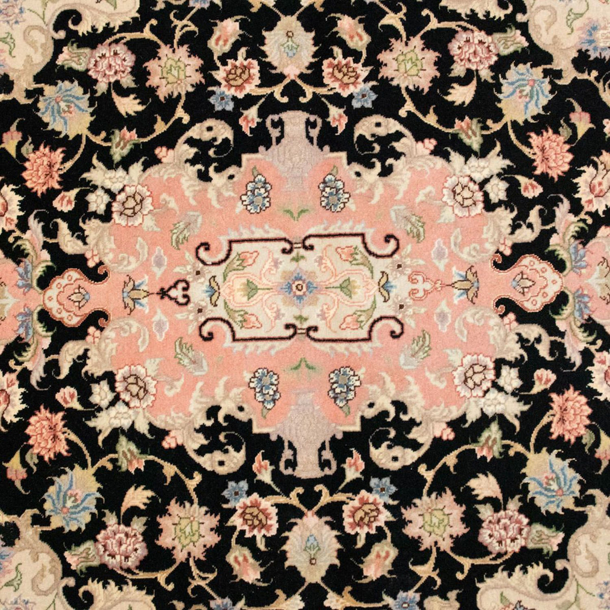 Tappeto Persero - Tabriz - Reale - 154 x 104 cm - nero