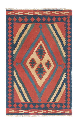 Tappeto Kelim - Orientale - 150 x 97 cm - rosso scuro