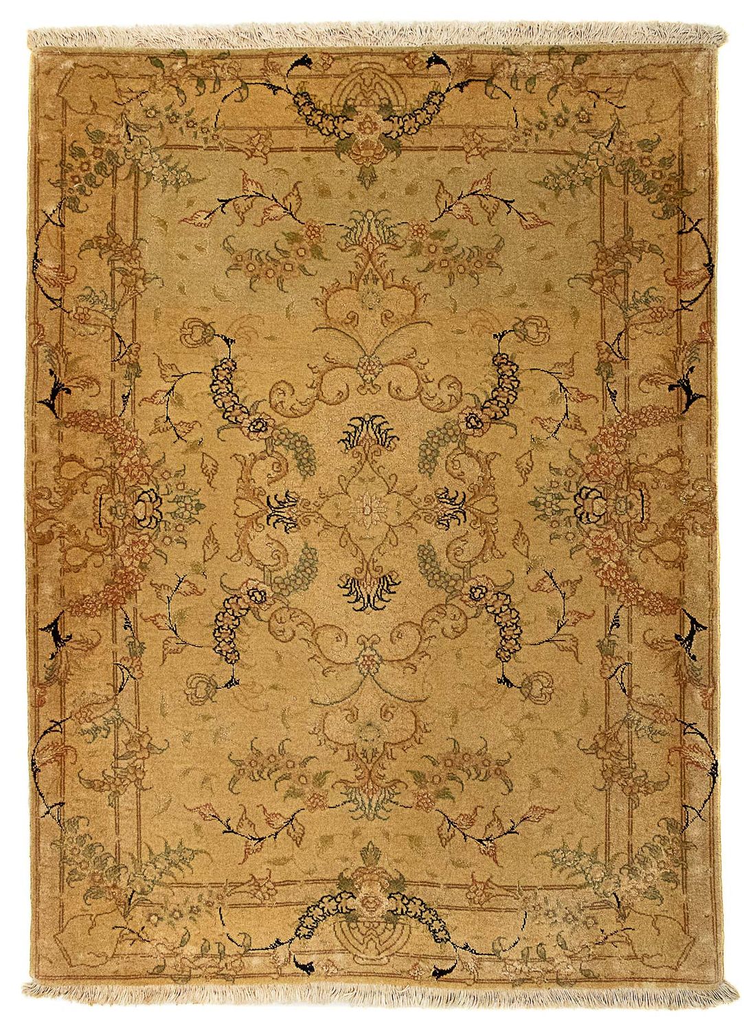Tappeto Persero - Tabriz - Reale - 116 x 83 cm - marrone