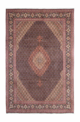 Tappeto Persero - Tabriz - 310 x 202 cm - blu scuro