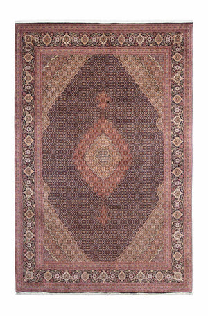 Tappeto Persero - Tabriz - 310 x 202 cm - blu scuro