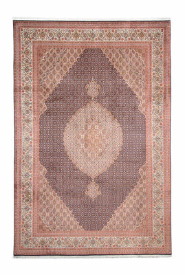 Tappeto Persero - Tabriz - 300 x 198 cm - blu scuro