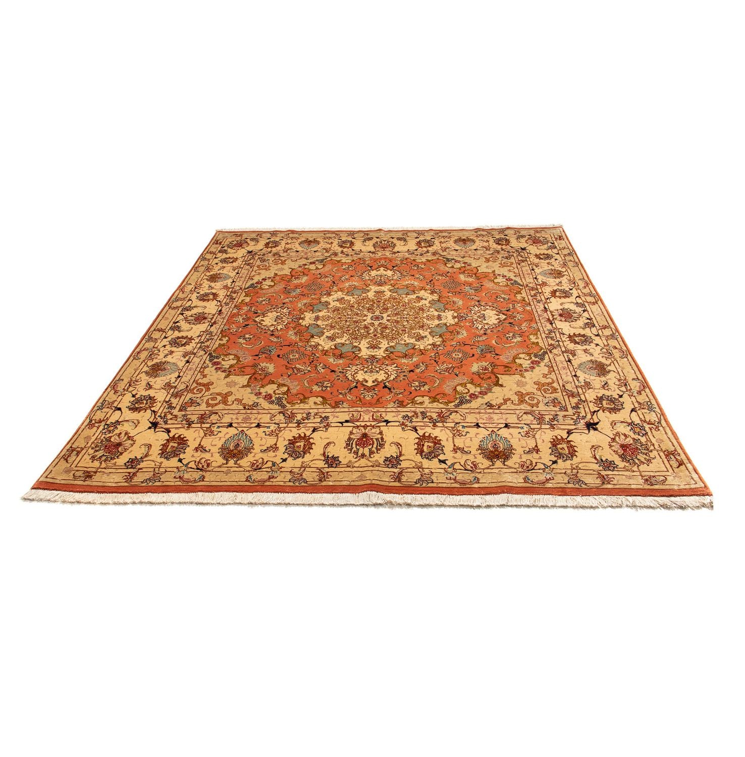 Tappeto Persero - Tabriz - Reale - 207 x 198 cm - multicolore