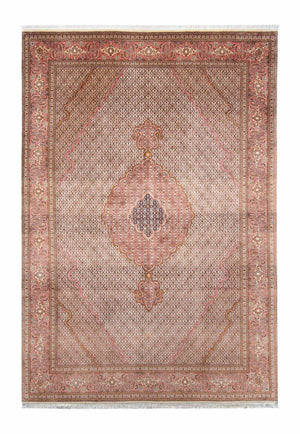 Tappeto Persero - Tabriz - 300 x 204 cm - marrone chiaro
