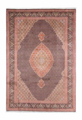 Tappeto Persero - Tabriz - 312 x 206 cm - blu scuro