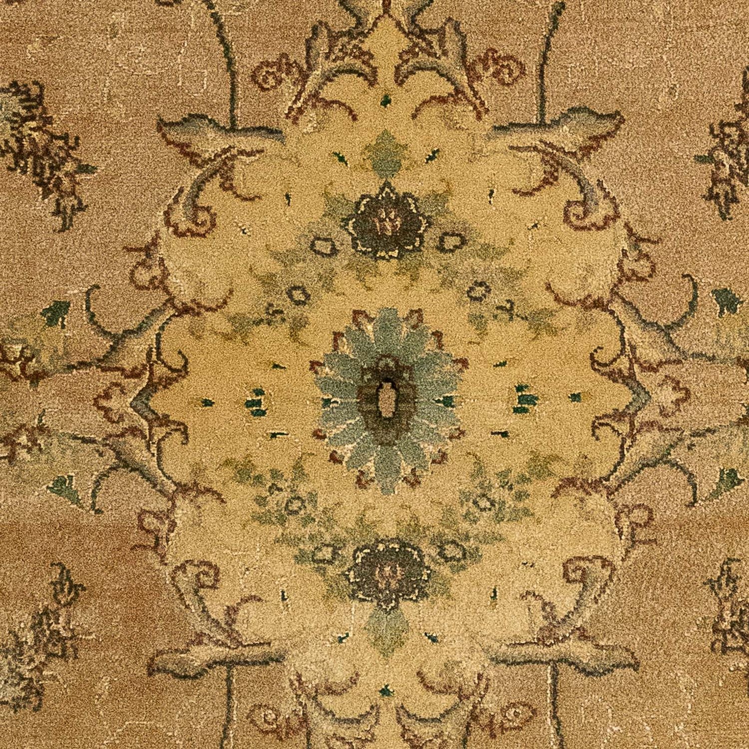 Tappeto Persero - Tabriz - Reale - 122 x 66 cm - marrone chiaro