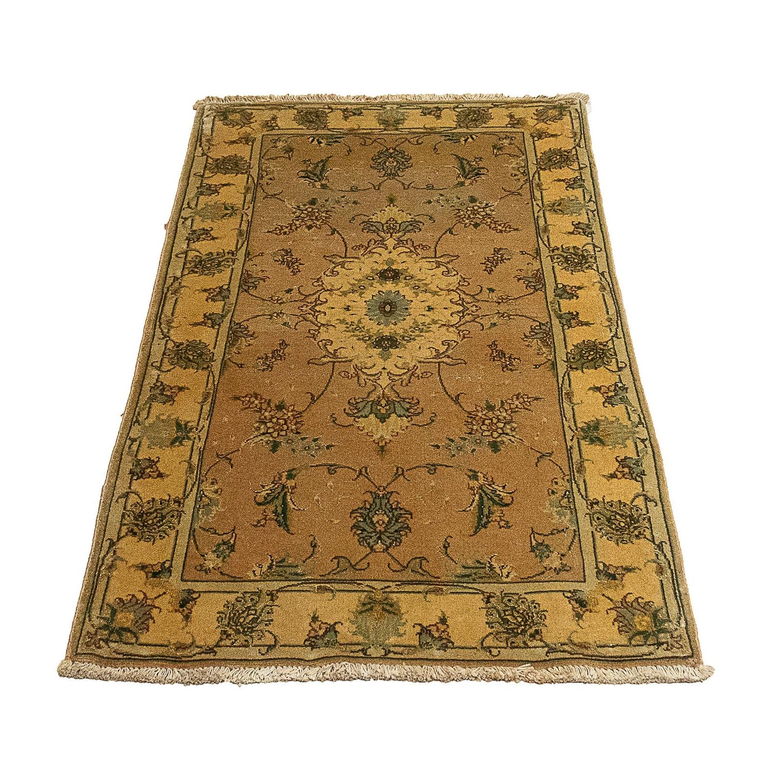 Tappeto Persero - Tabriz - Reale - 122 x 66 cm - marrone chiaro