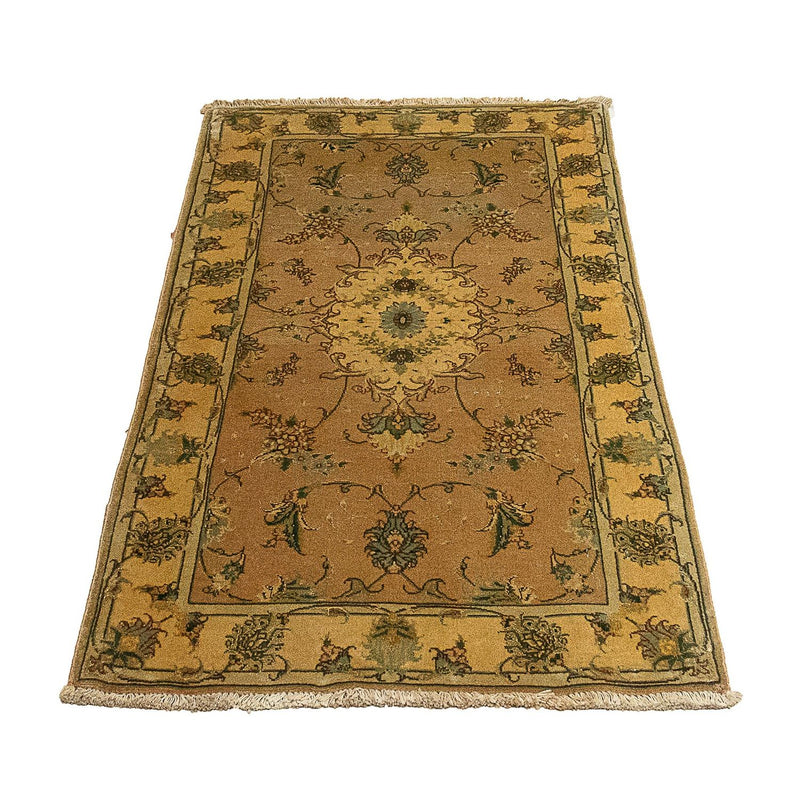 Tappeto Persero - Tabriz - Reale - 122 x 66 cm - marrone chiaro