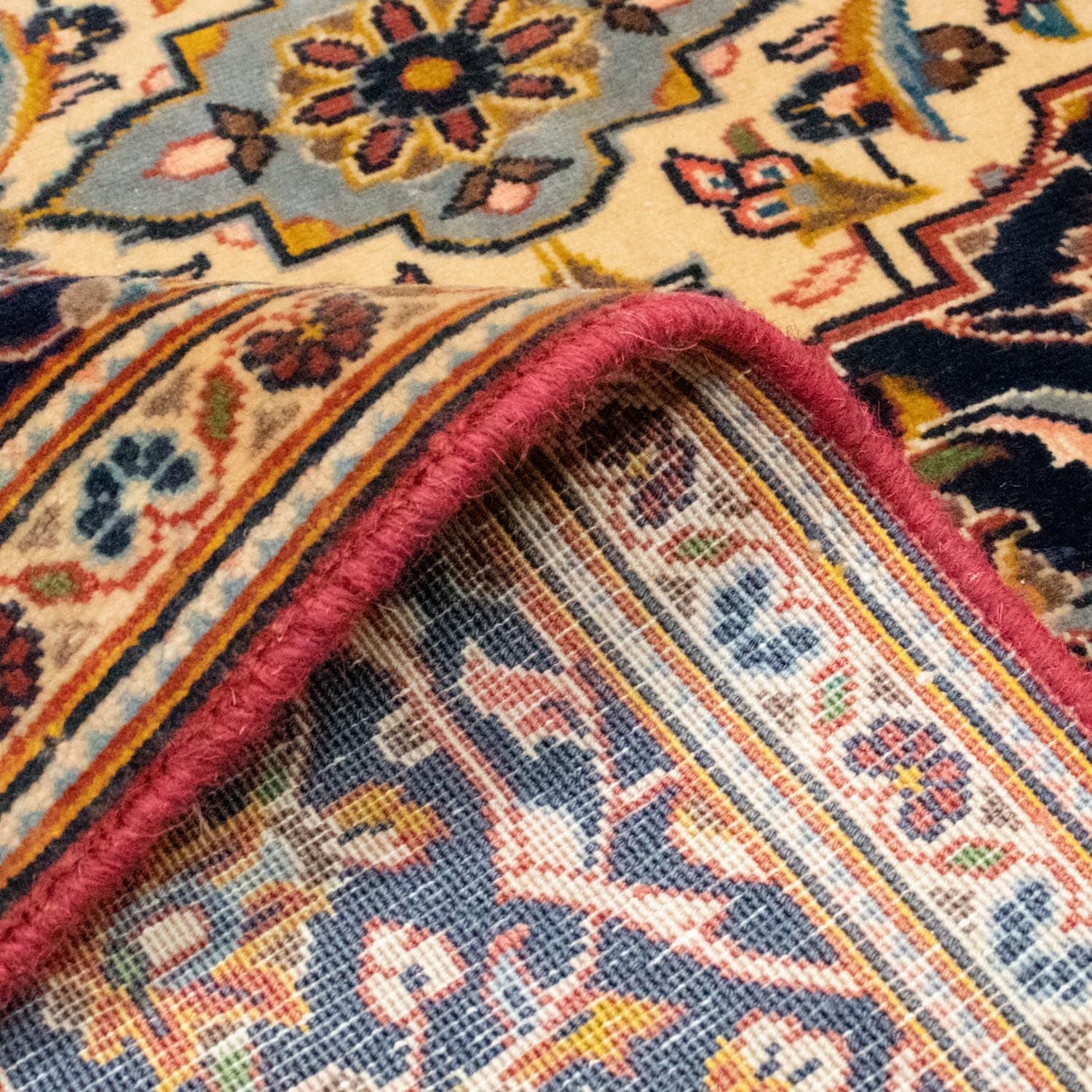 Tappeto Persero - Keshan - 235 x 138 cm - rosso