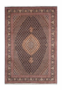 Tappeto Persero - Tabriz - 293 x 202 cm - blu scuro