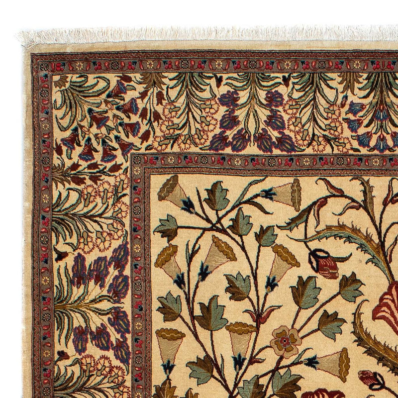 Tappeto Persero - Ghom - 206 x 142 cm - marrone chiaro