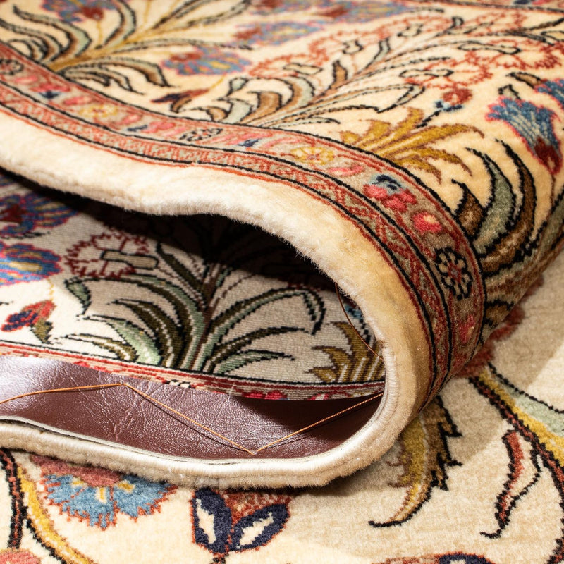 Tappeto Persero - Ghom - 206 x 142 cm - marrone chiaro