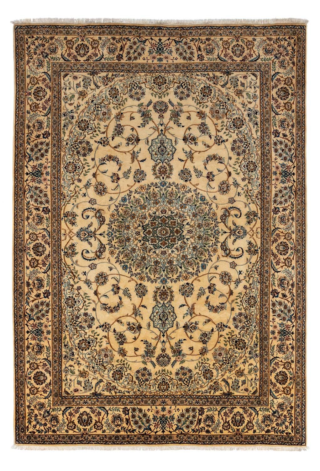 Tappeto Persero - Nain - 359 x 241 cm - beige