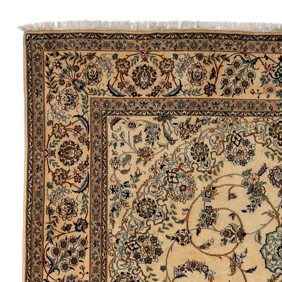 Tappeto Persero - Nain - 359 x 241 cm - beige