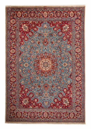 Tappeto Persero - Classico - 344 x 245 cm - turchese