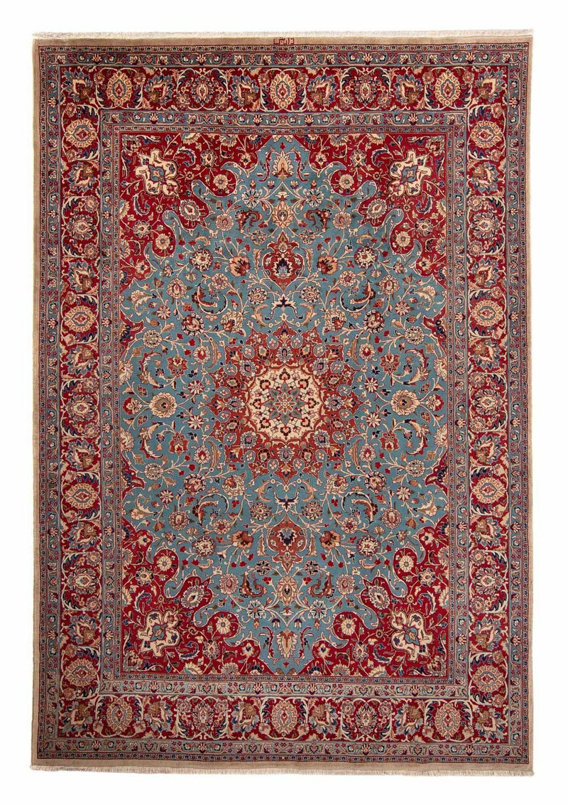 Tappeto Persero - Classico - 344 x 245 cm - turchese
