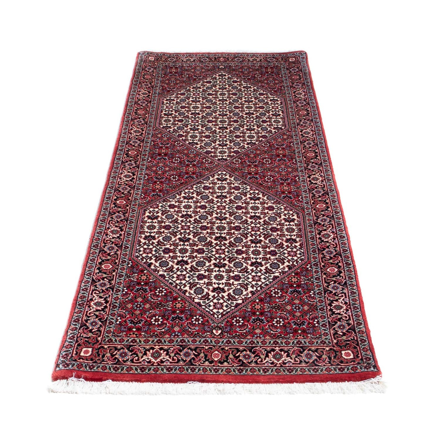 Tappeto corsia Tappeto Persero - Bidjar - 207 x 73 cm - rosso chiaro
