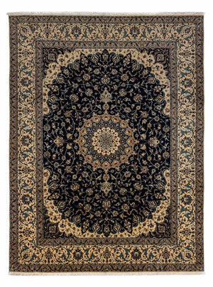Tappeto Persero - Nain - 350 x 258 cm - blu scuro