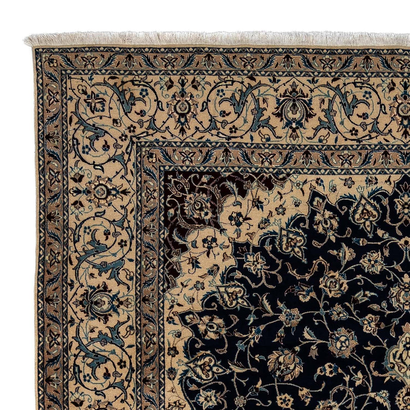 Tappeto Persero - Nain - 350 x 258 cm - blu scuro