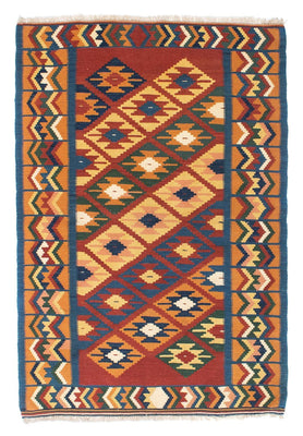 Tappeto Kelim - Orientale - 152 x 98 cm - ruggine