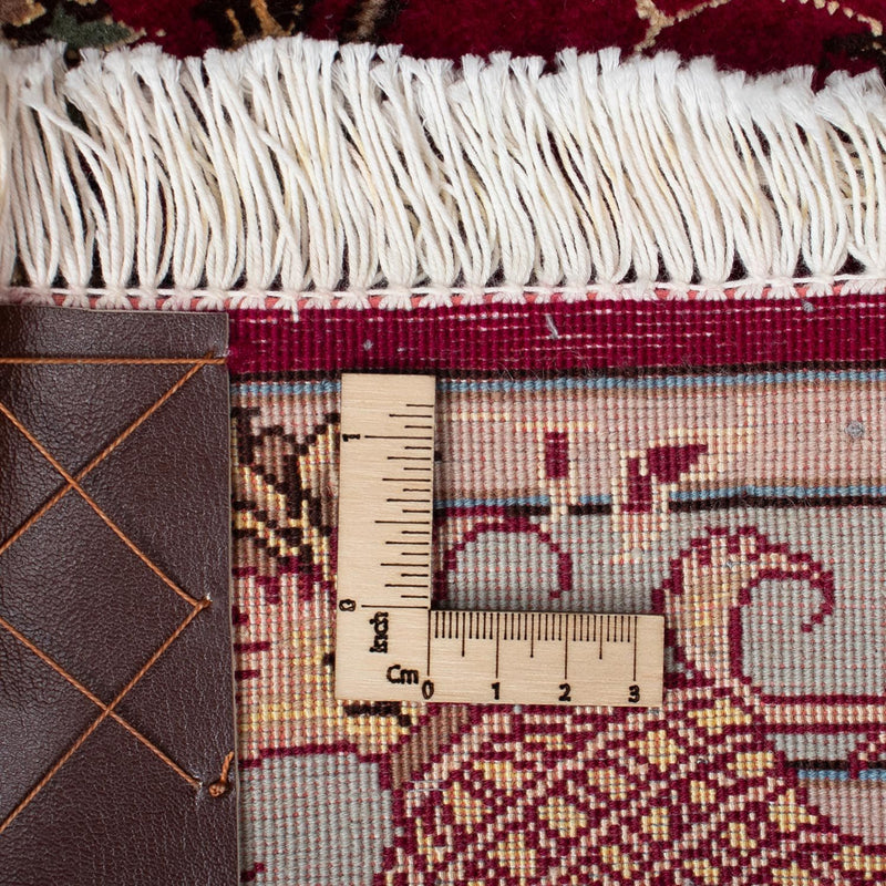 Tappeto Persero - Tabriz - Reale - 87 x 60 cm - rosso scuro
