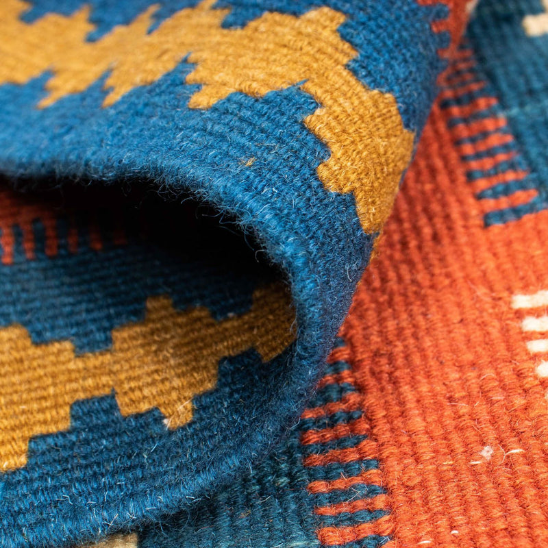 Tappeto Kelim - Orientale - 145 x 100 cm - blu