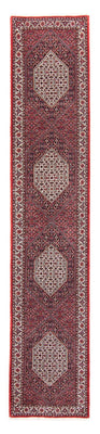 Tappeto corsia Tappeto Persero - Bidjar - 415 x 82 cm - rosso scuro