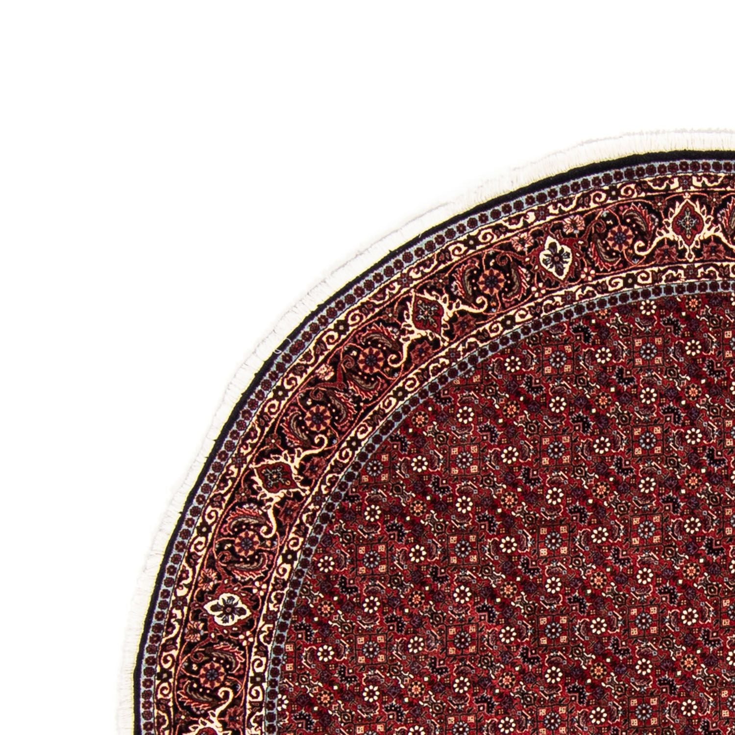 Tappeto Persero - Bidjar rotondo  - 200 x 200 cm - rosso scuro
