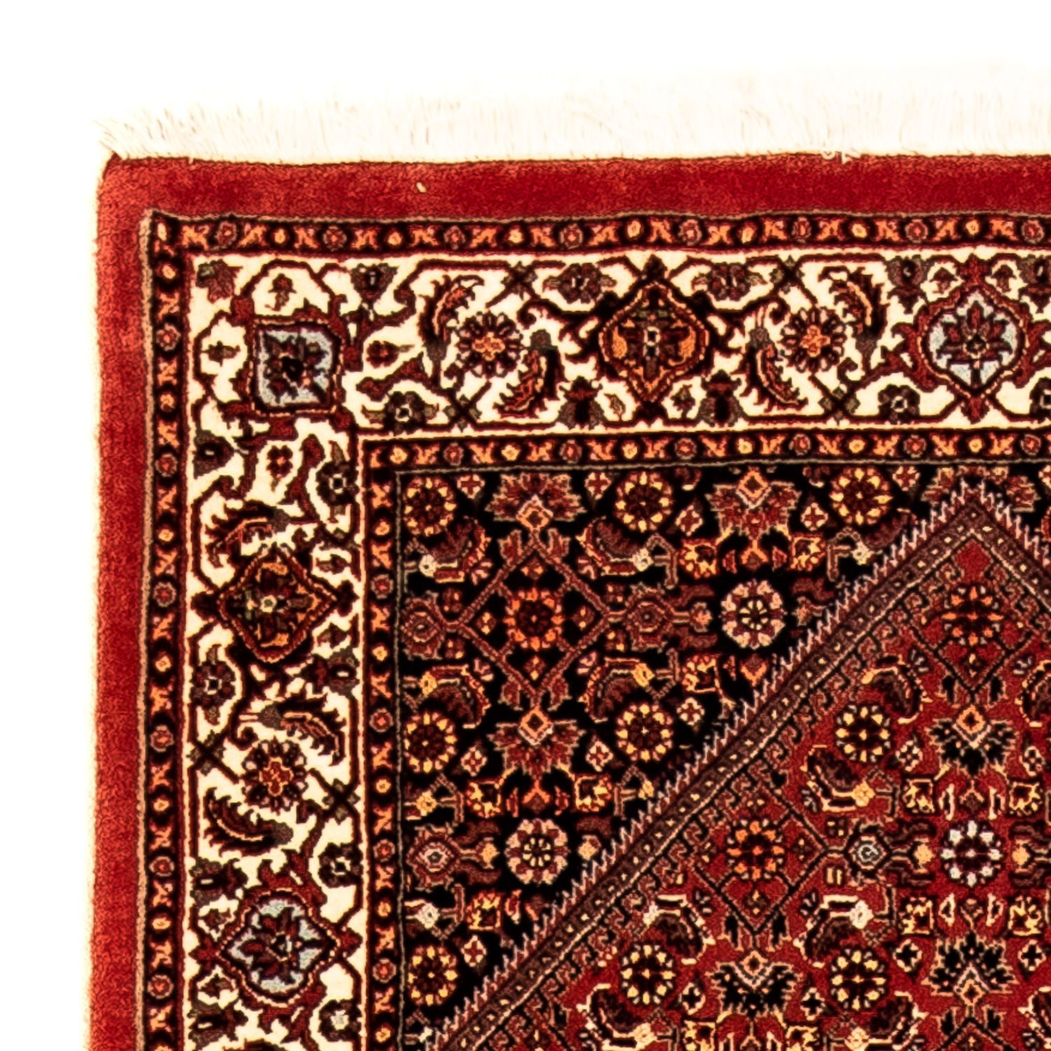 Tappeto corsia Tappeto Persero - Bidjar - 277 x 80 cm - rosso scuro