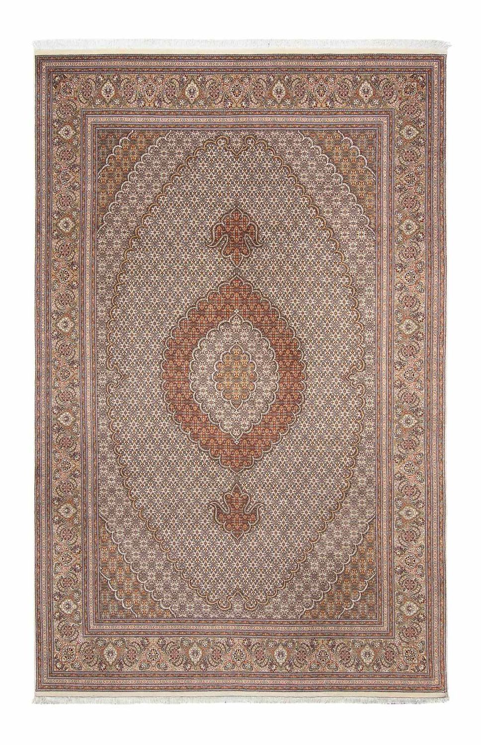 Tappeto Persero - Tabriz - 312 x 196 cm - marrone chiaro