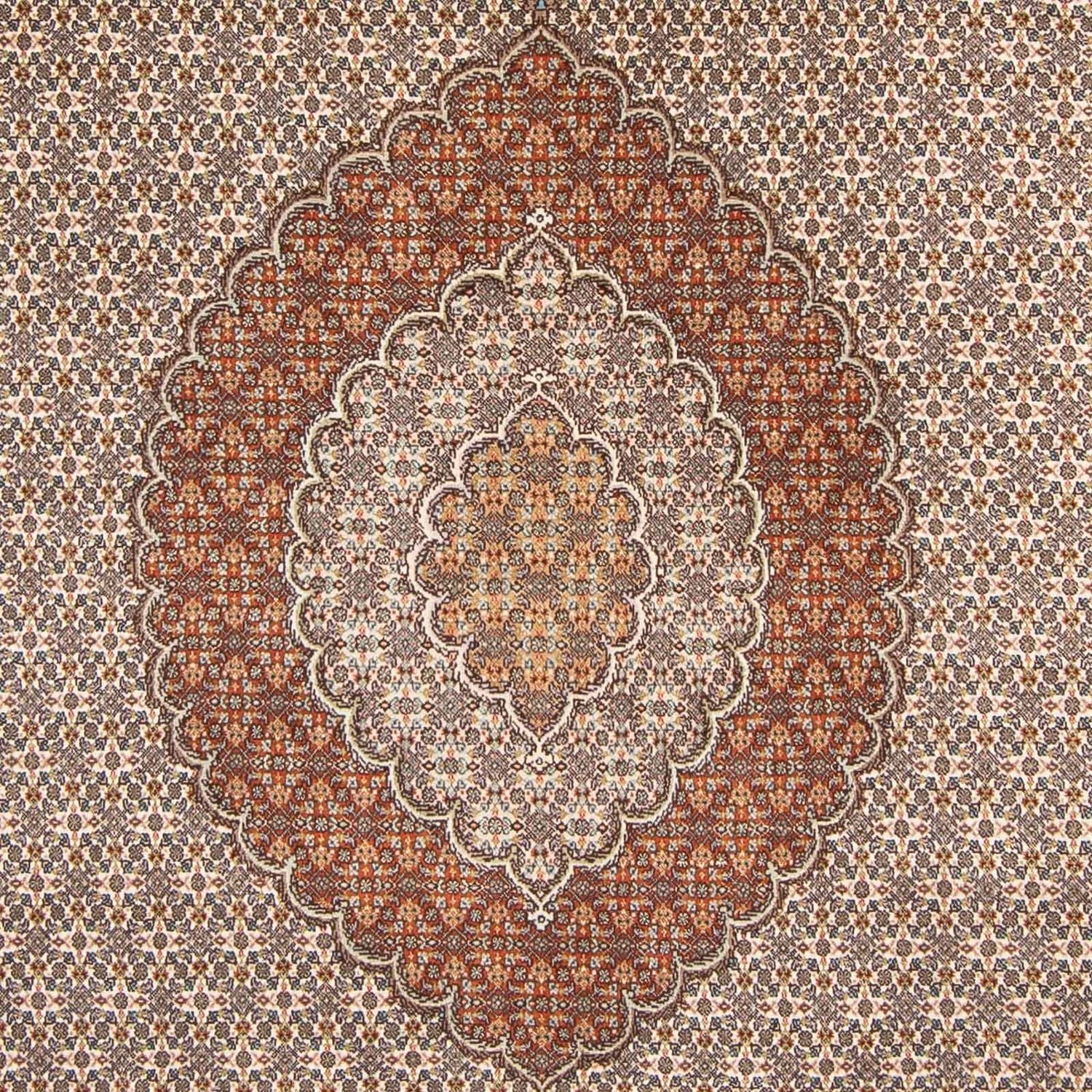 Tappeto Persero - Tabriz - 312 x 196 cm - marrone chiaro