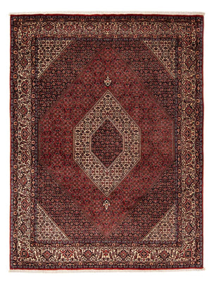 Tappeto Persero - Bidjar - 259 x 201 cm - rosso scuro