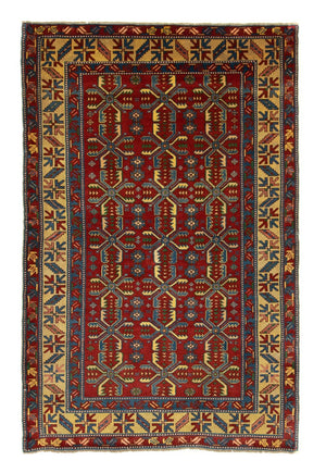 Tappeto Ziegler - Shirvan - 188 x 122 cm - rosso