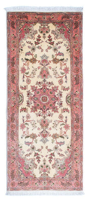 Tappeto corsia Tappeto Persero - Tabriz - Reale - 198 x 83 cm - beige