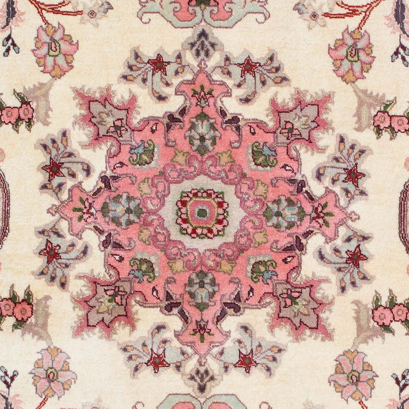 Tappeto corsia Tappeto Persero - Tabriz - Reale - 198 x 83 cm - beige